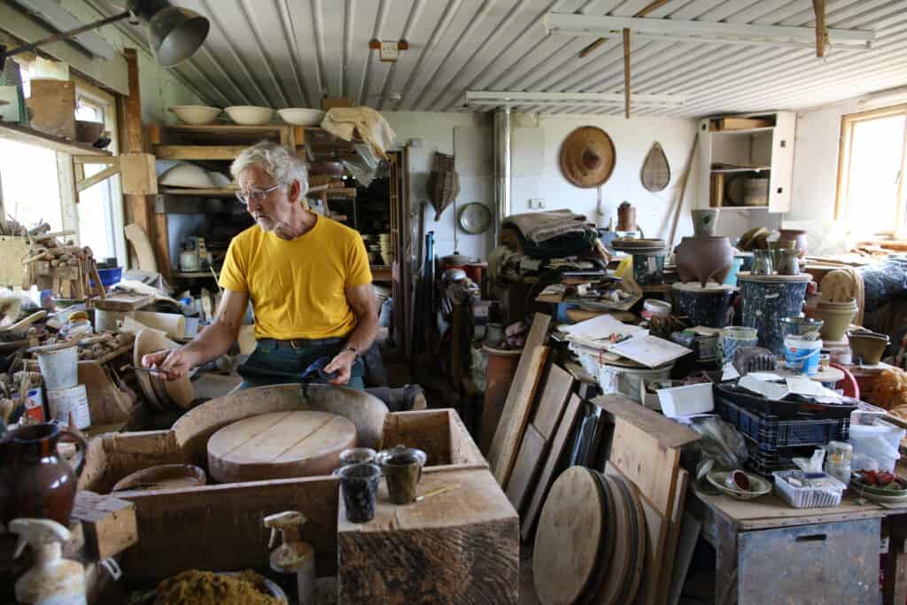 Dorset potter Jonathan Garratt